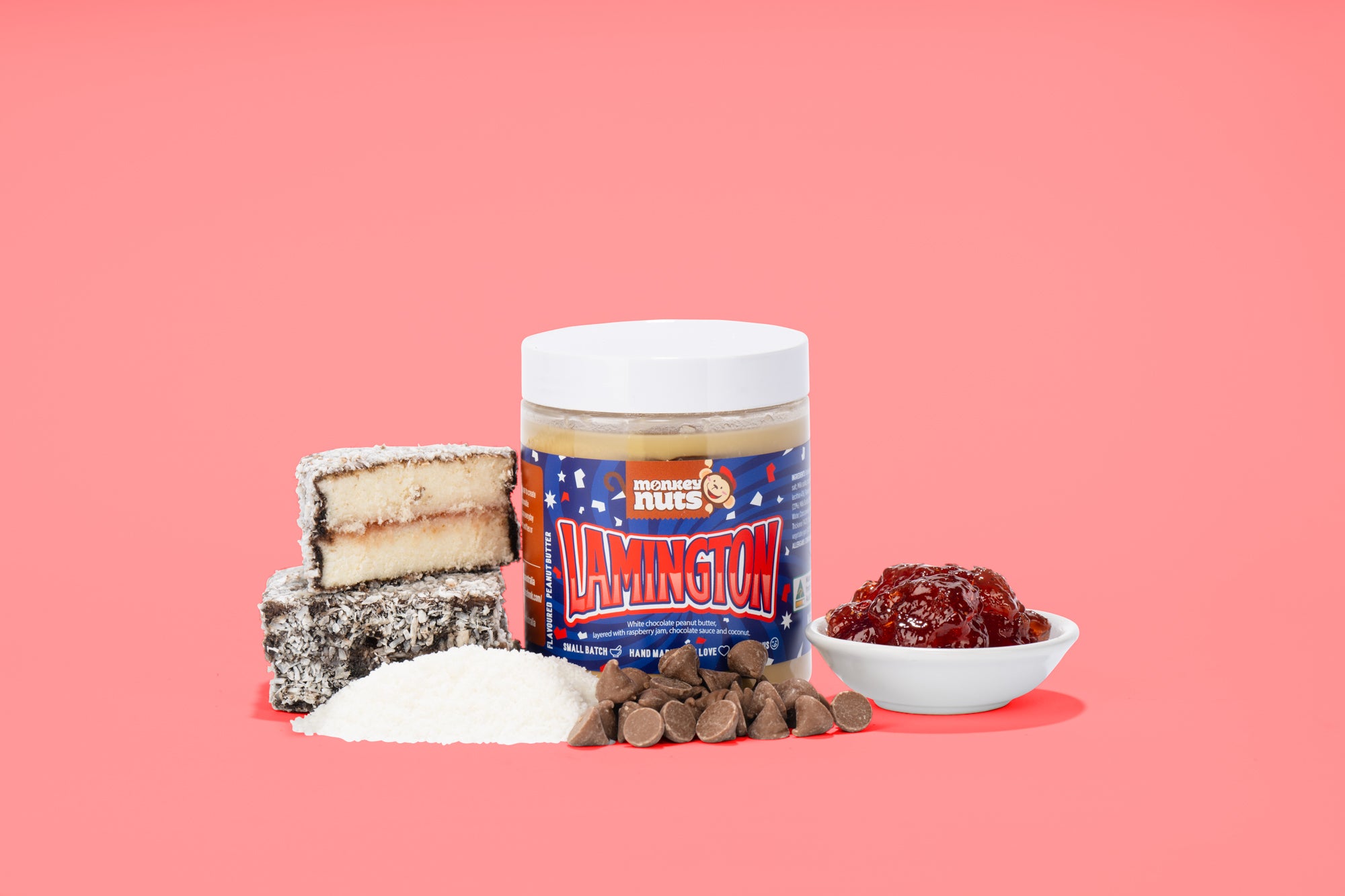 Lamington Peanut Butter