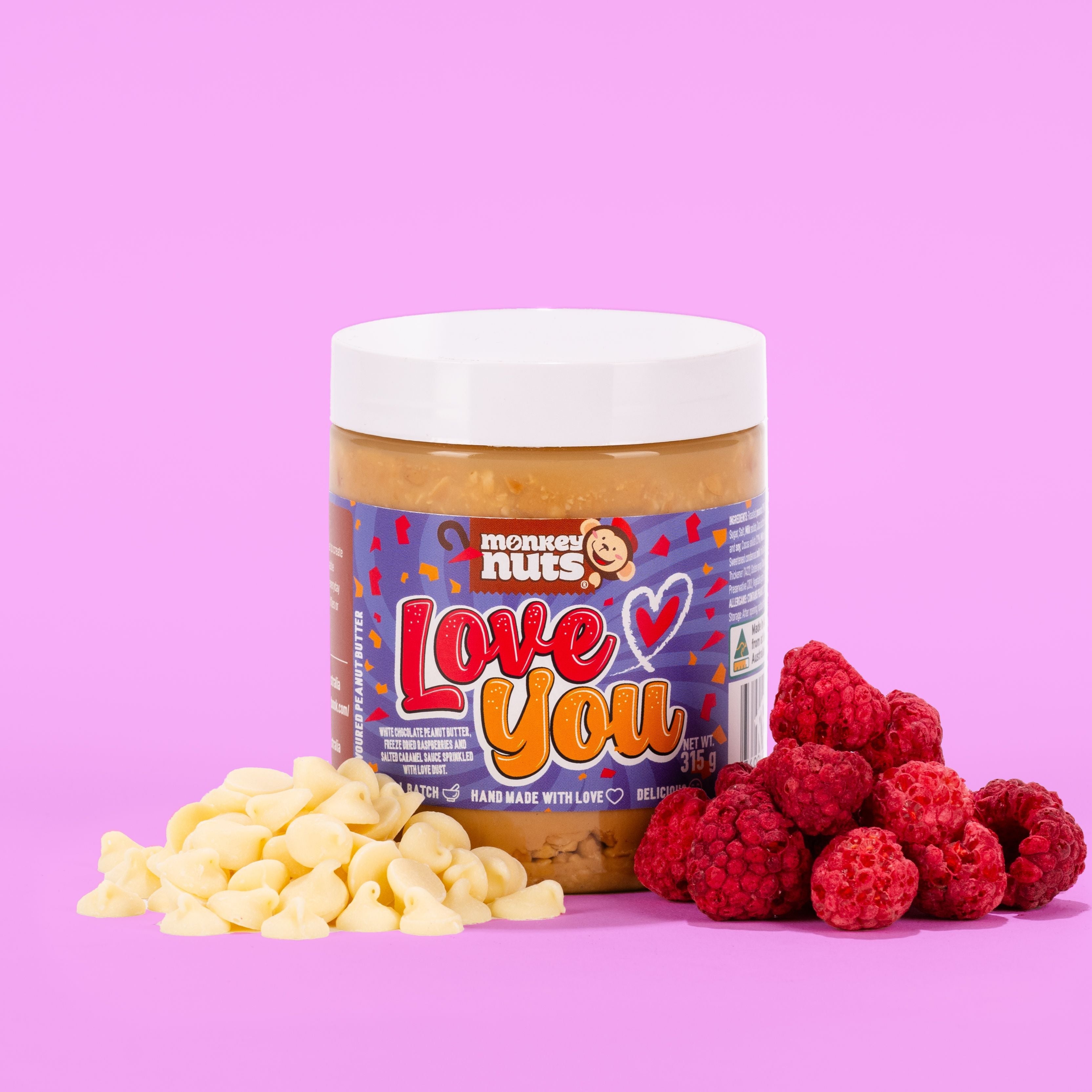 LOVE YOU - Valentines Day limited release PLUS exclusive LOVE spoon