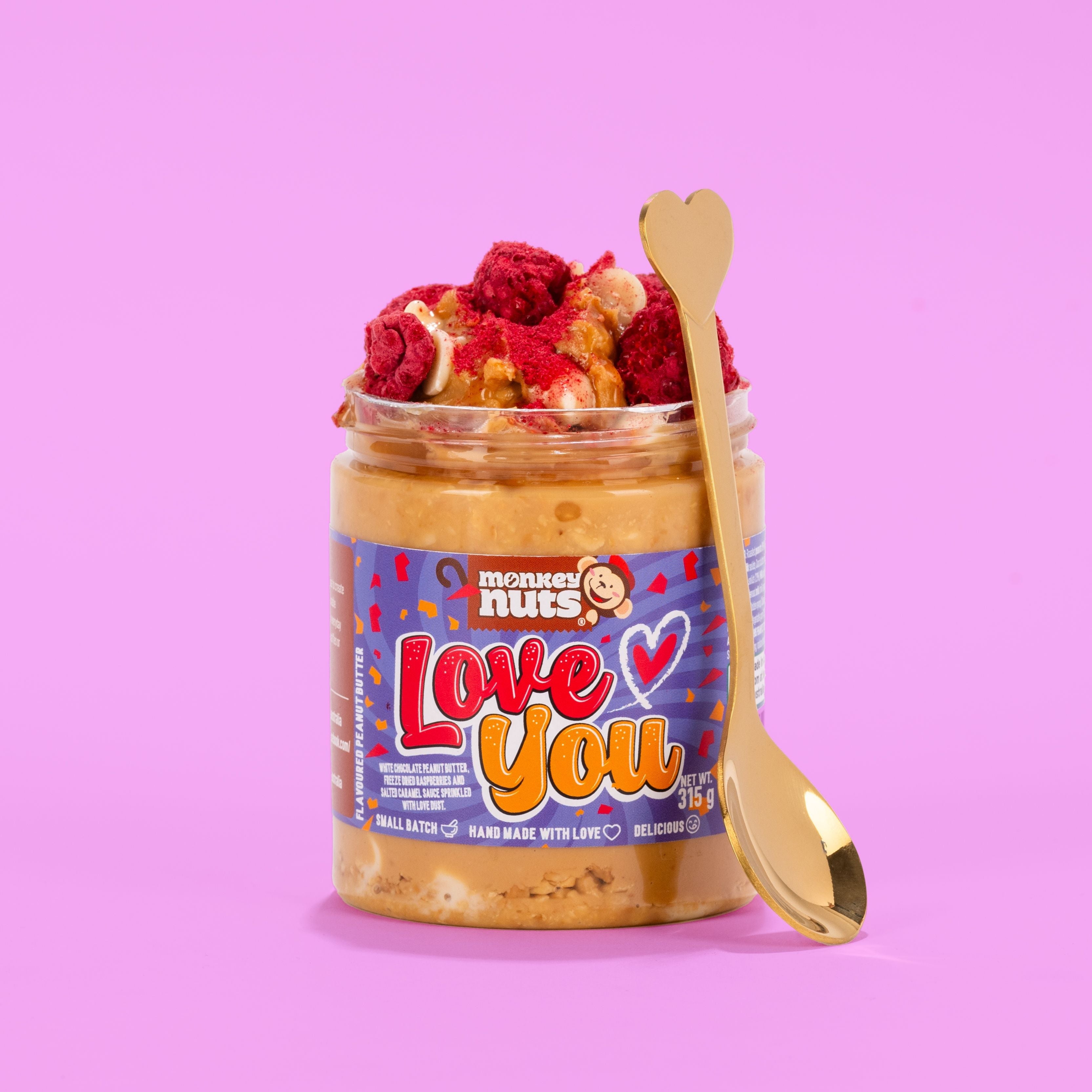 LOVE YOU - Valentines Day limited release PLUS exclusive LOVE spoon